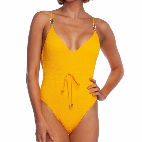 NWT TRINA TURK CABANA MANGO ONE Piece Swimsuit - Picture 6 of 11